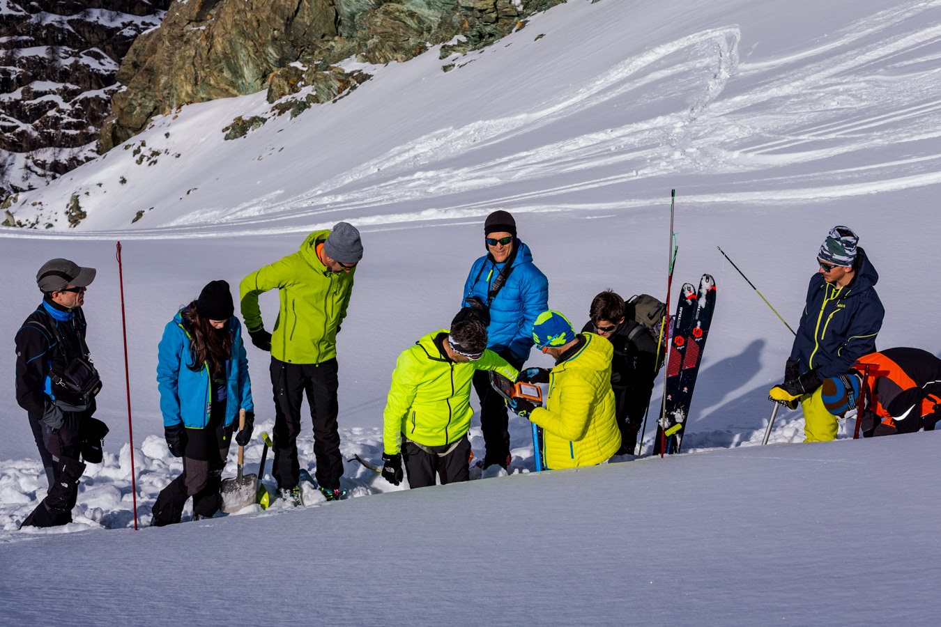ski mountaineering course valmalenco