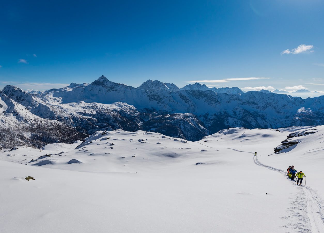 ski mountaineering sassonero valmalenco